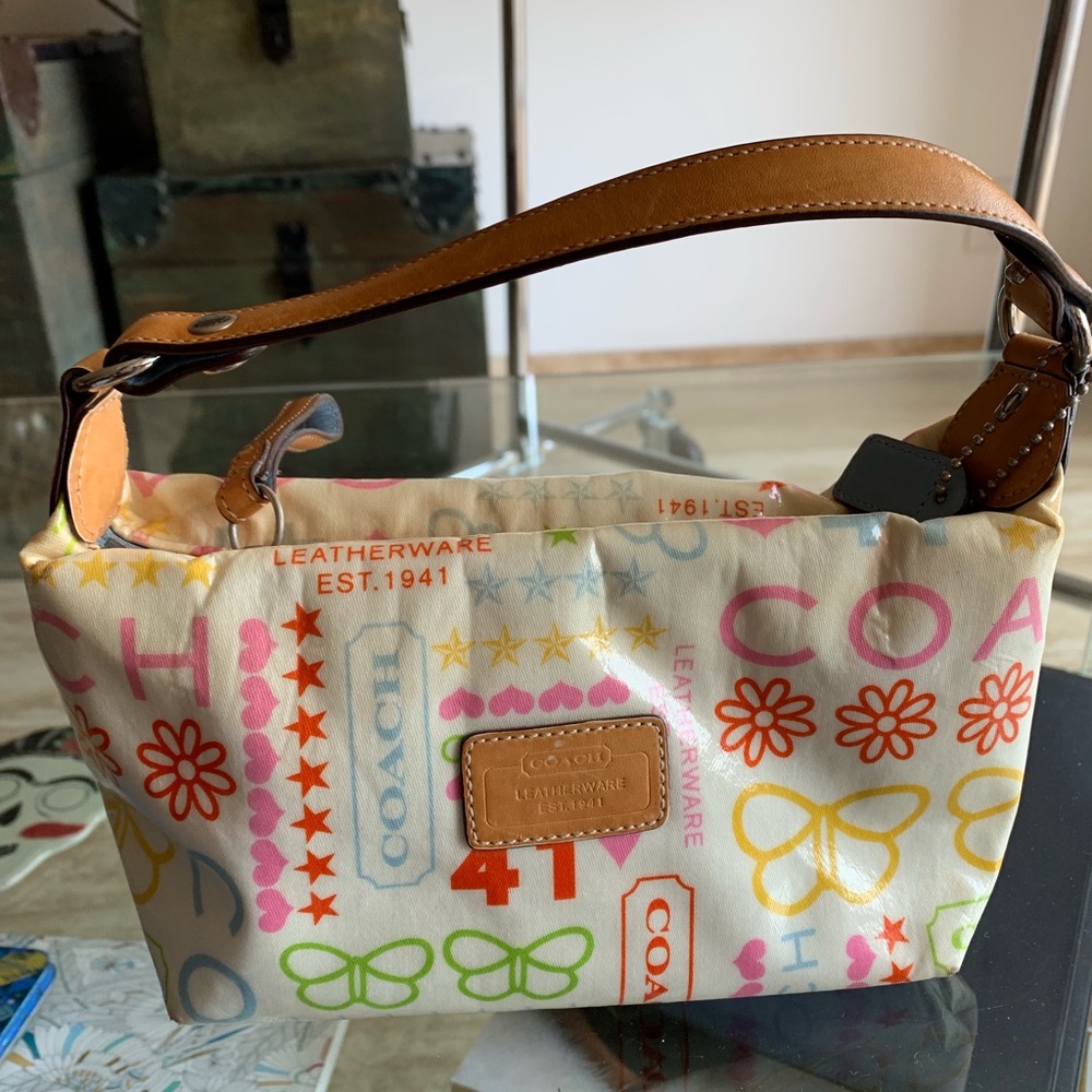 Coach make up bag
